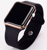 Square Mirror Face Digital Watch