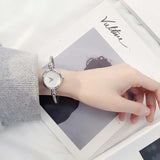 Stainless Steel Silver Mesh Watch