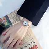 Stainless Steel Silver Mesh Watch
