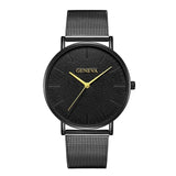 Stainless Steel Mesh Quartz Men Watches